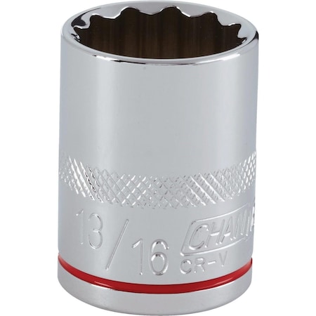 Channellock 1/2 In. Drive 13/16 In. 12-Point Shallow Standard Socket 333131